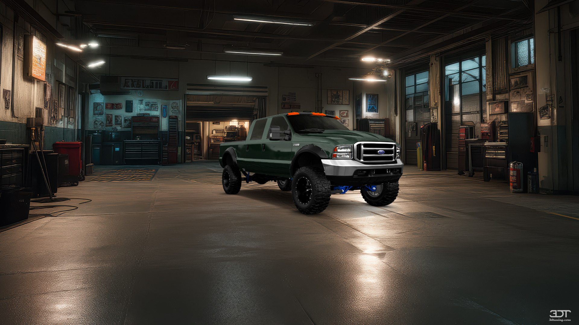 Ford F-250 Crew Cab 4 Door pickup truck 1999 tuning