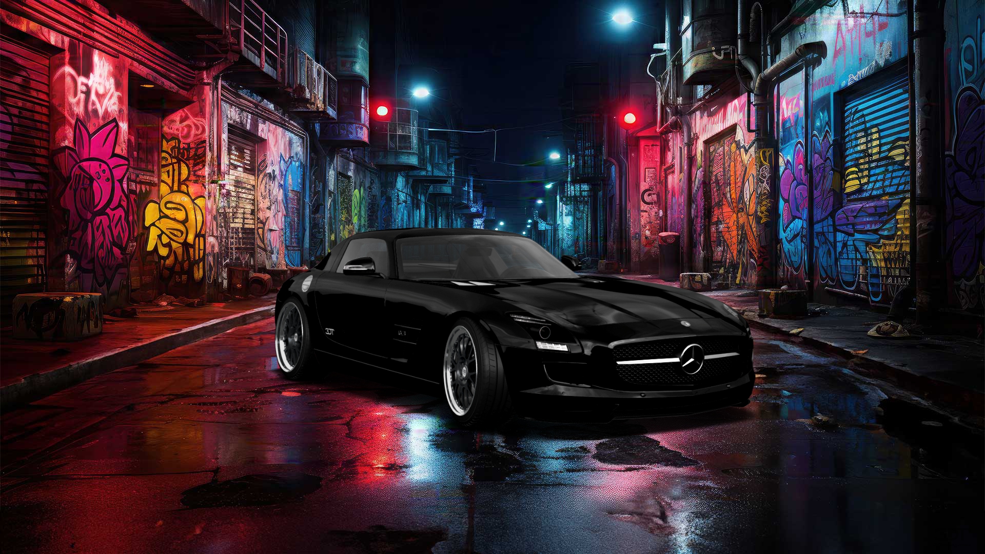 Mercedes SLS 2 Door Coupe 2011 tuning