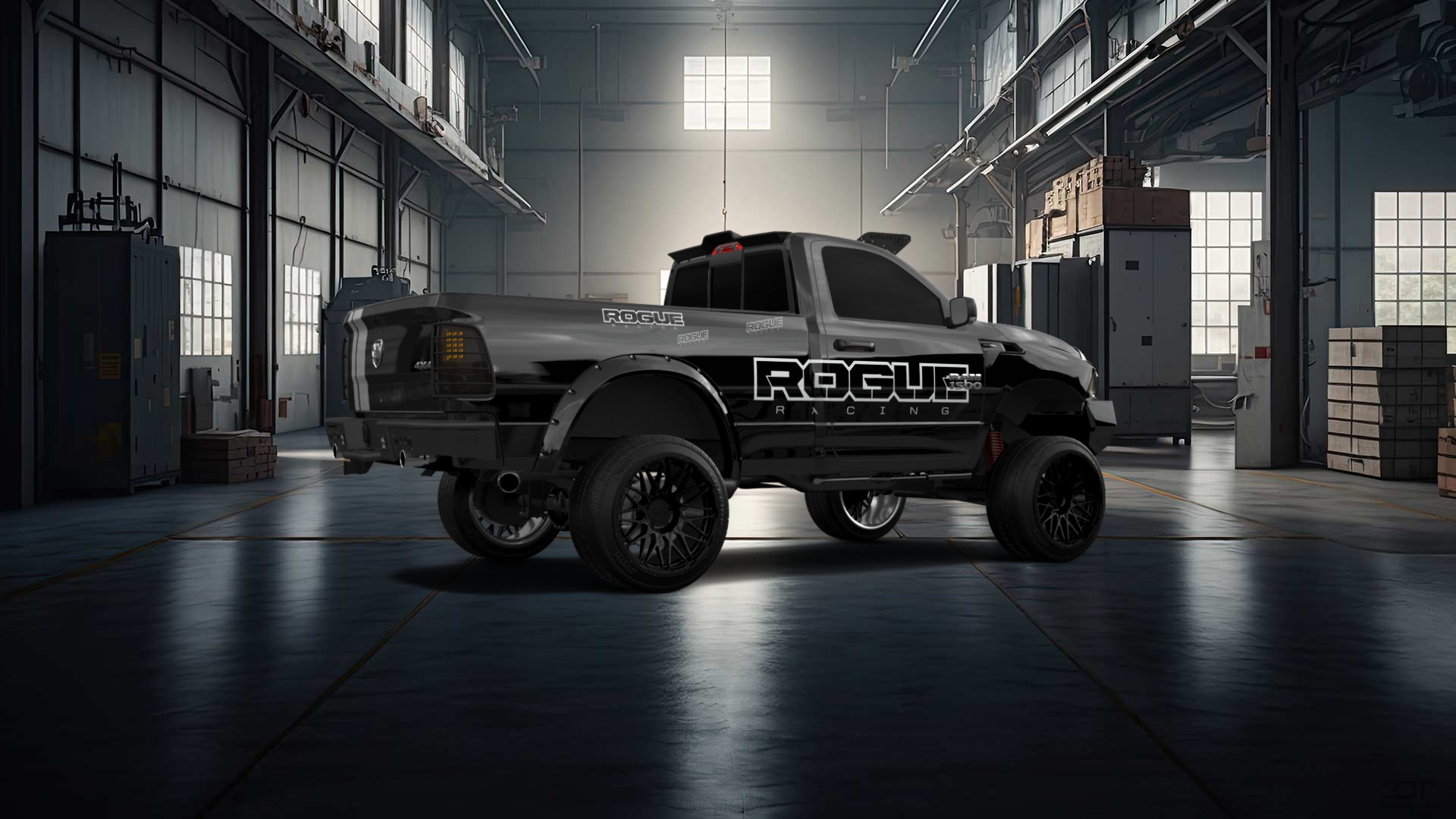 Dodge Ram 1500 6.4' box Regular Cab 2 Door pickup truck 2009 tuning