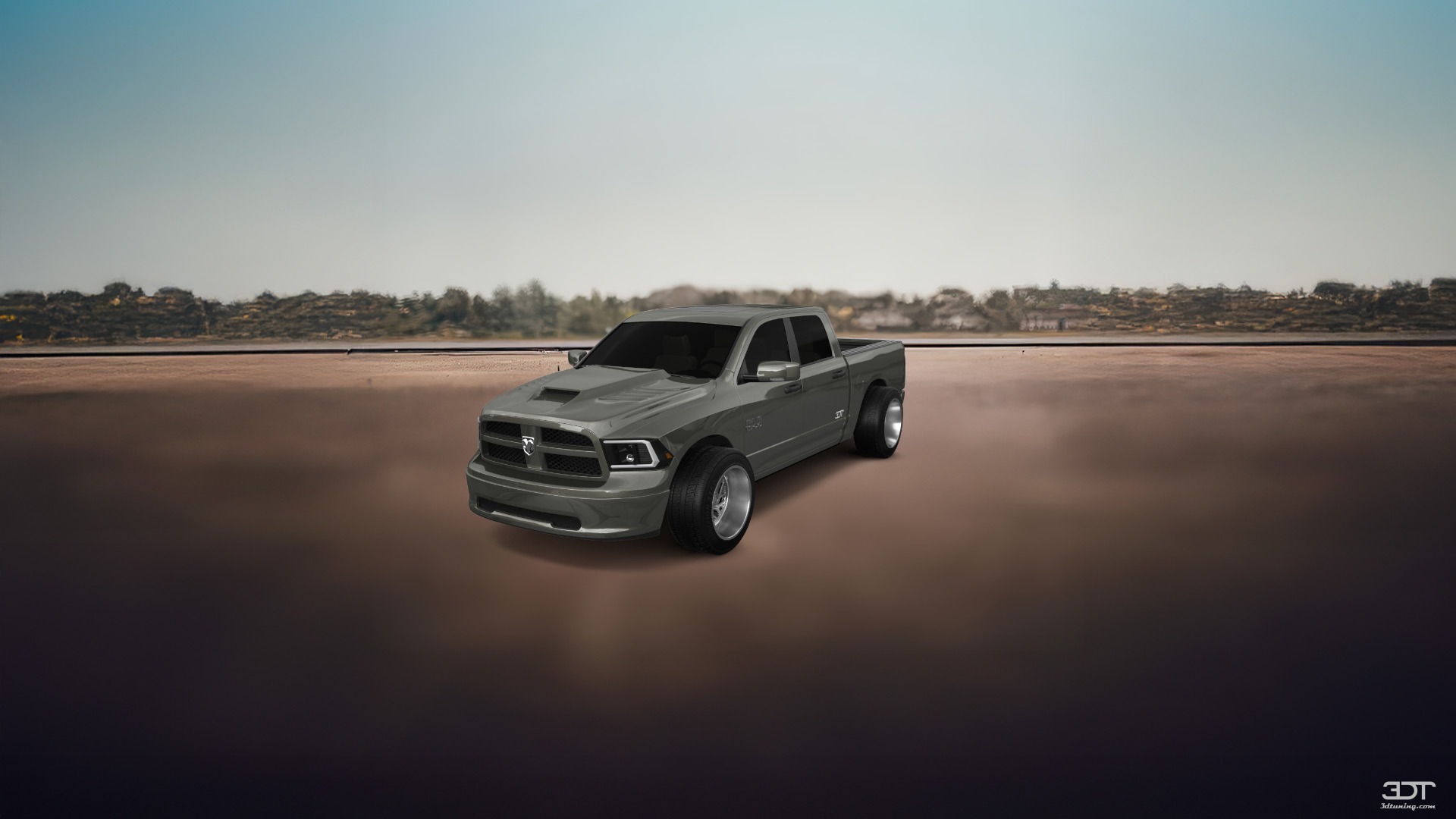 Dodge Ram 1500 5.7' box 4 Door pickup truck 2010