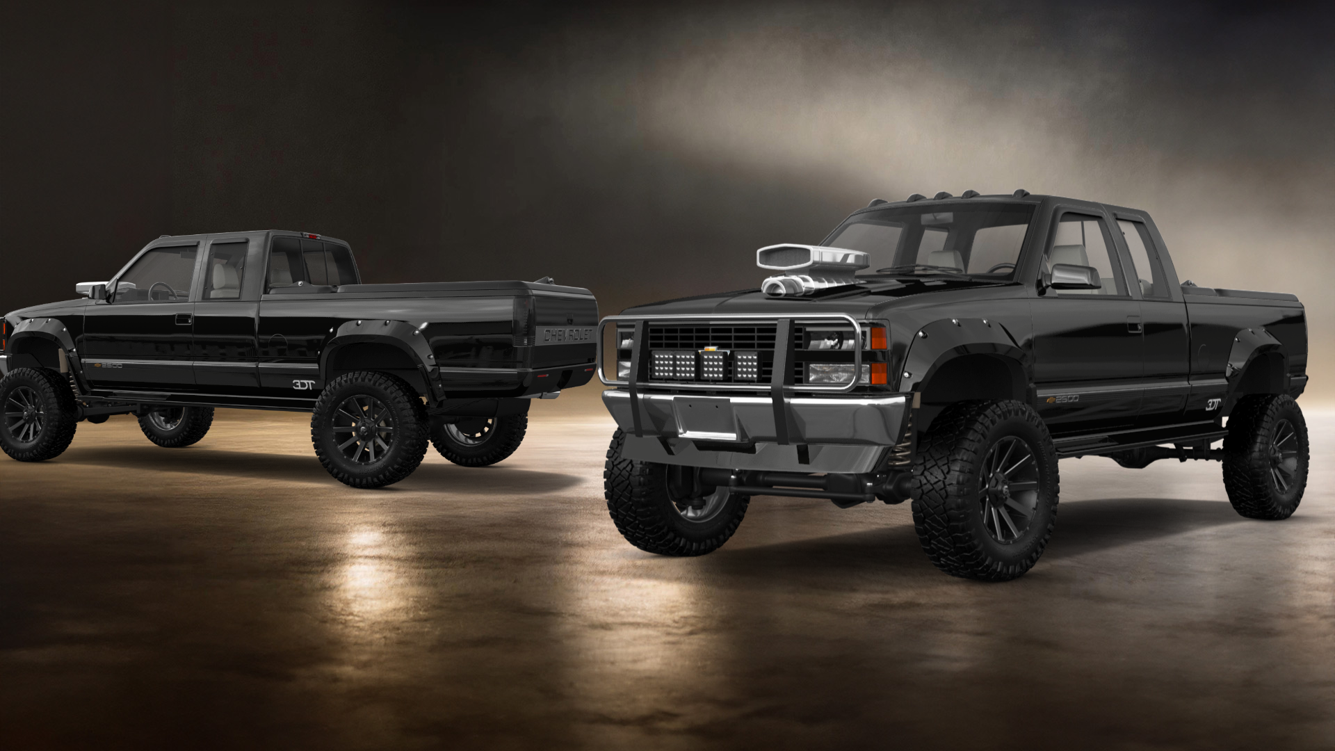 Chevrolet K2500 Extended Cab Pickup 1989 tuning