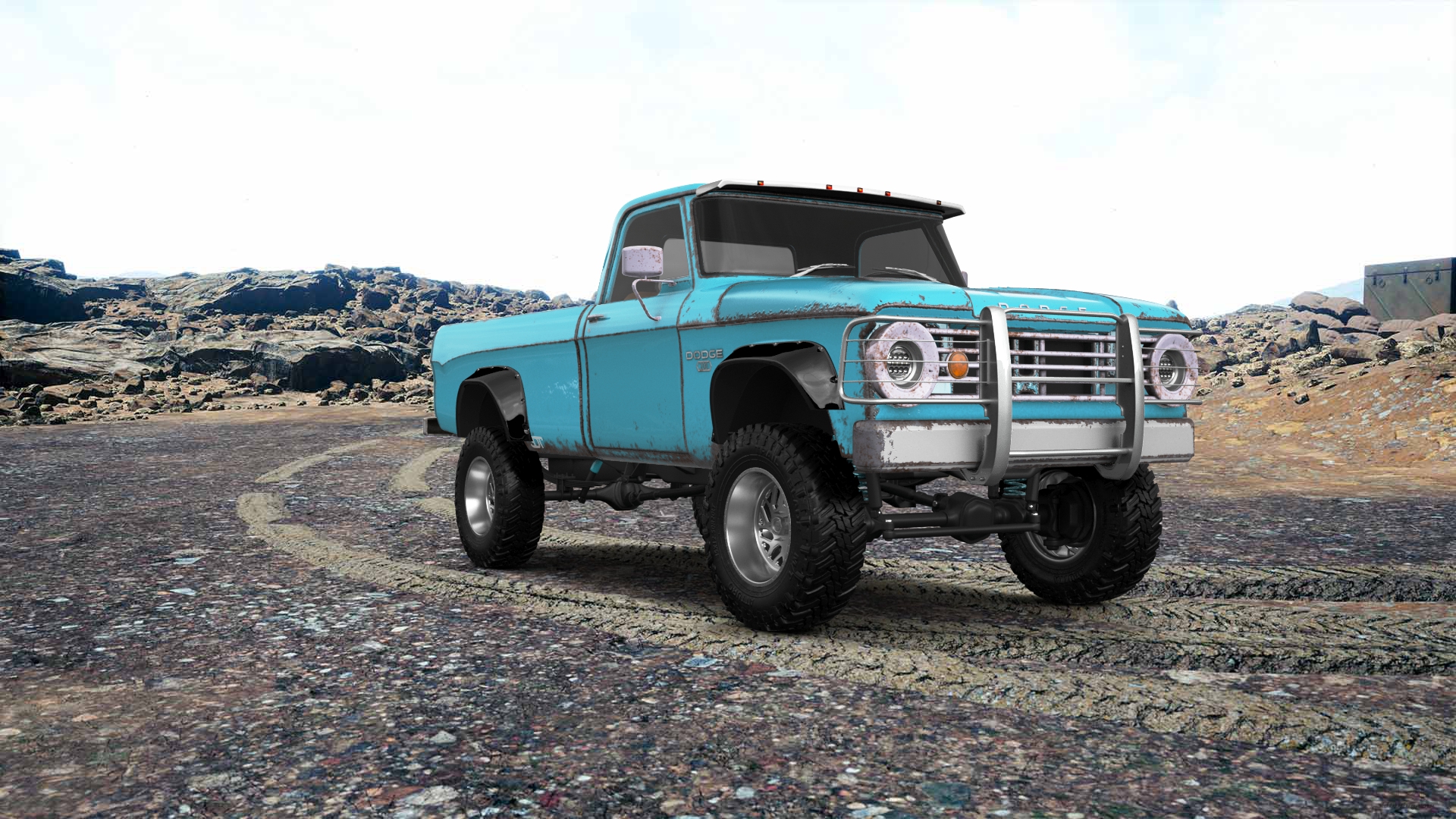 Dodge Power Wagon W200 2 Door pickup truck 1966