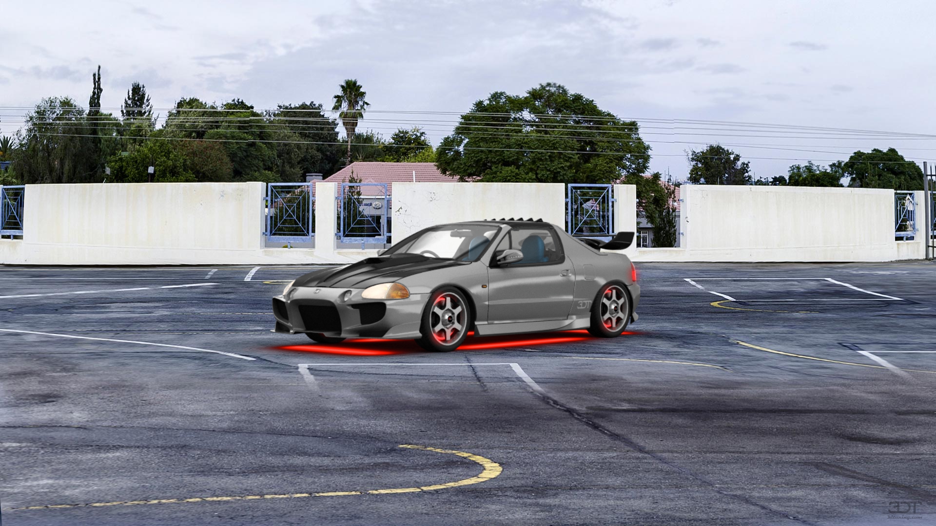 Honda CR-X Del Sol SiR Coupe 1995 tuning