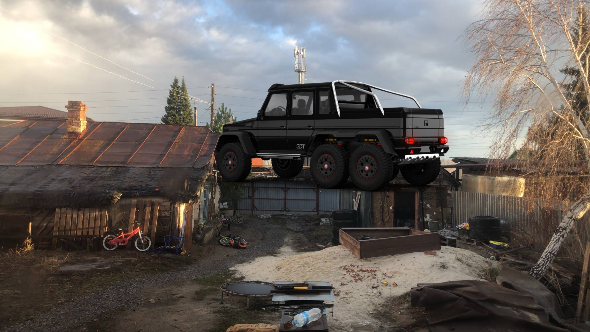 Mercedes G63 AMG 6x6 Luxury SUV 2013