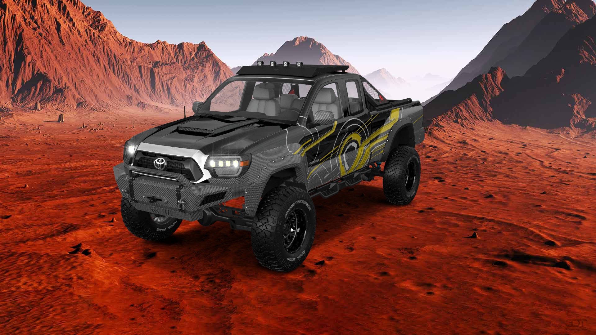 Toyota Tacoma Access Cab 6.2 ft box Pickup Truck 2012