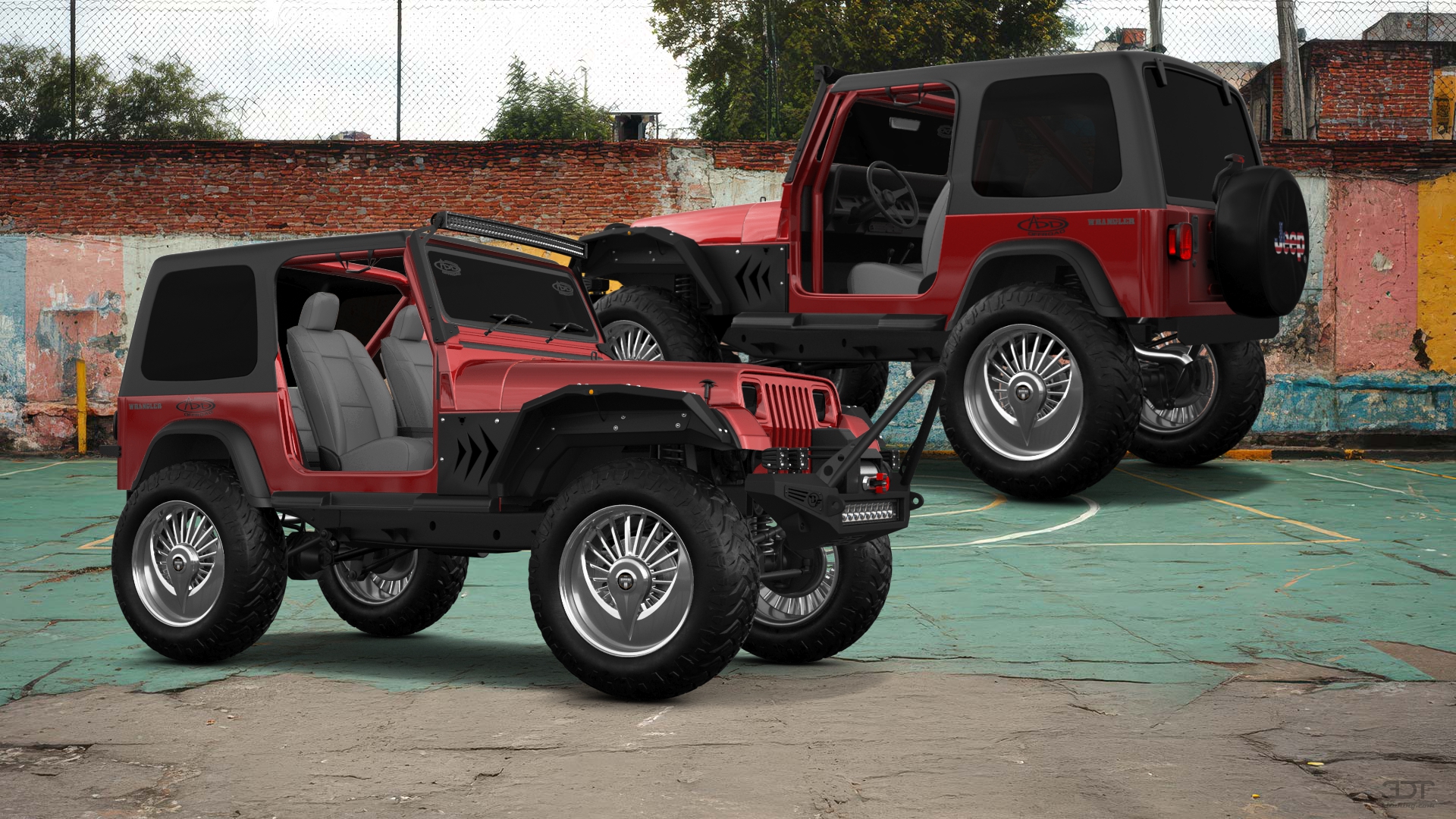 Jeep Wrangler YJ 2 Door SUV 1990 tuning