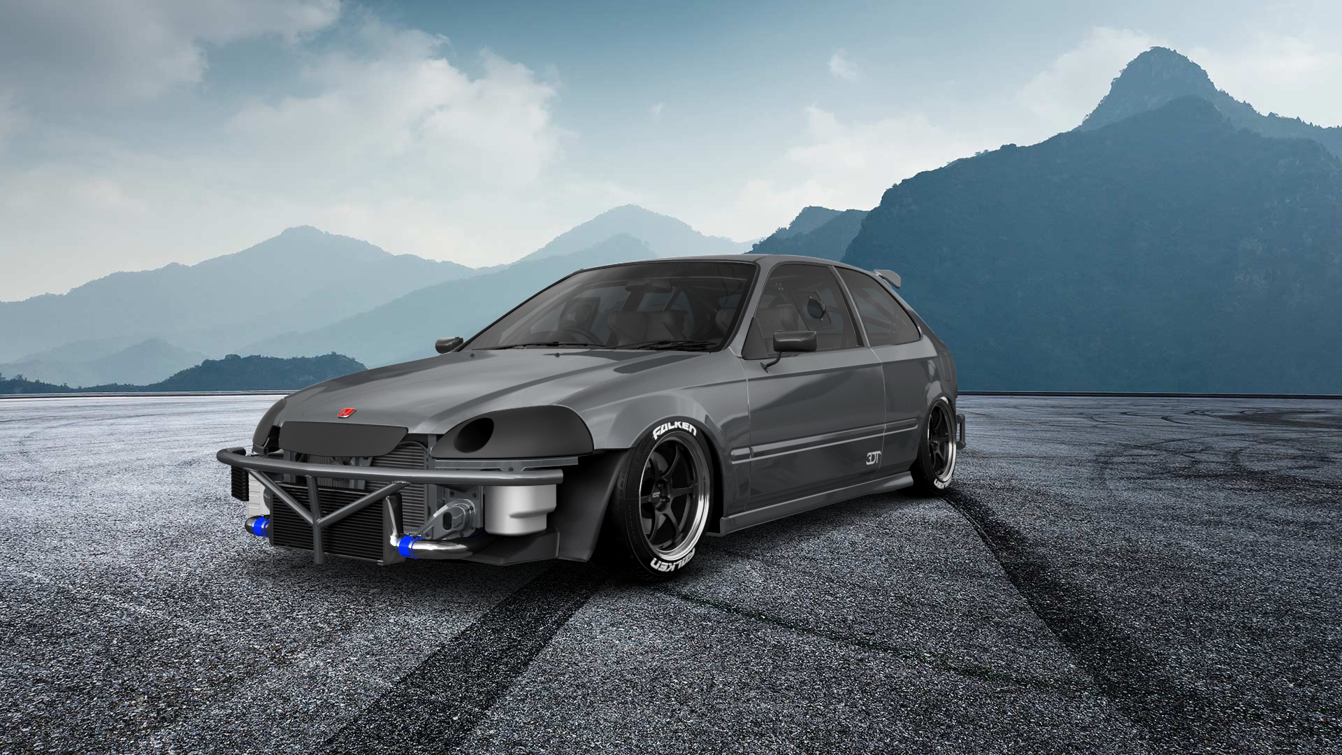 Honda Civic 3 Door Hatchback 1997 Images