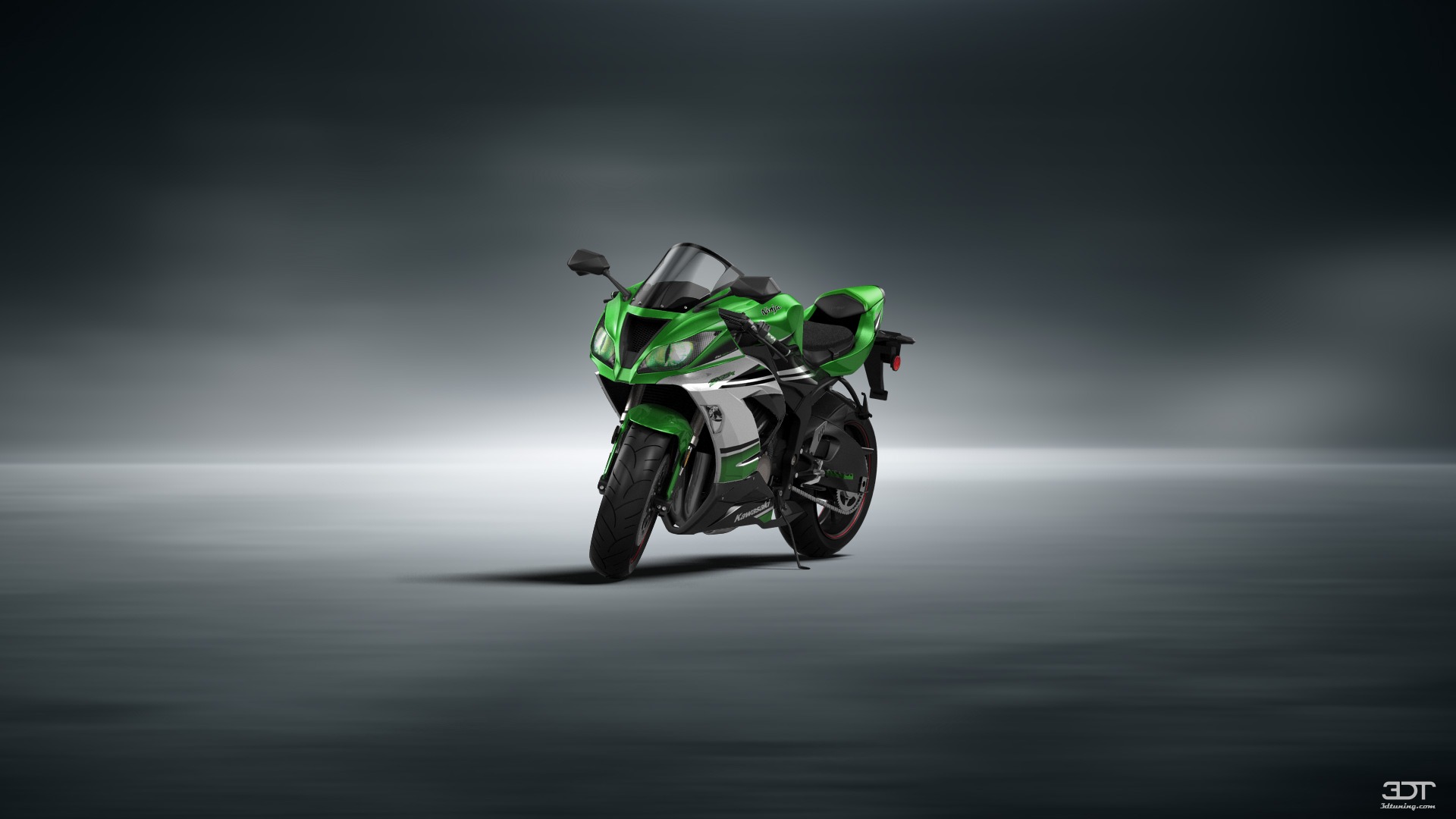 Kawasaki Ninja ZX 6R Sport Bike 2015 tuning