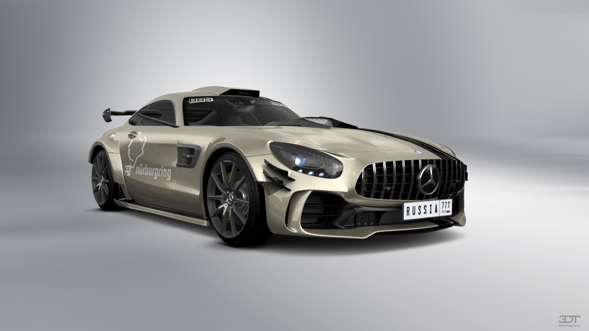Mercedes AMG GT 2 door fastback coupe 2015 tuning