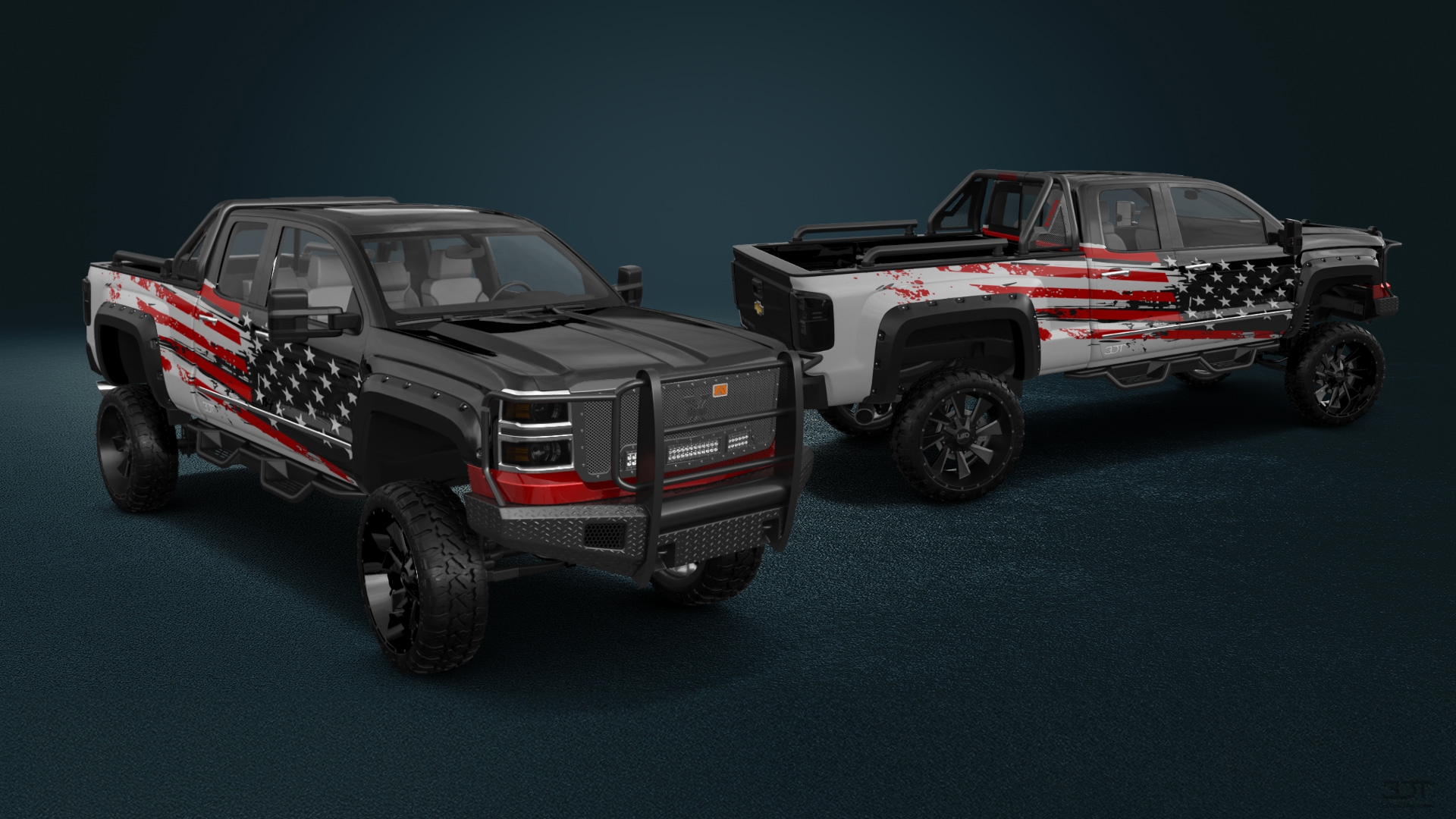 Chevrolet Silverado 1500 6.5 ft box 4 Door pickup truck 2014