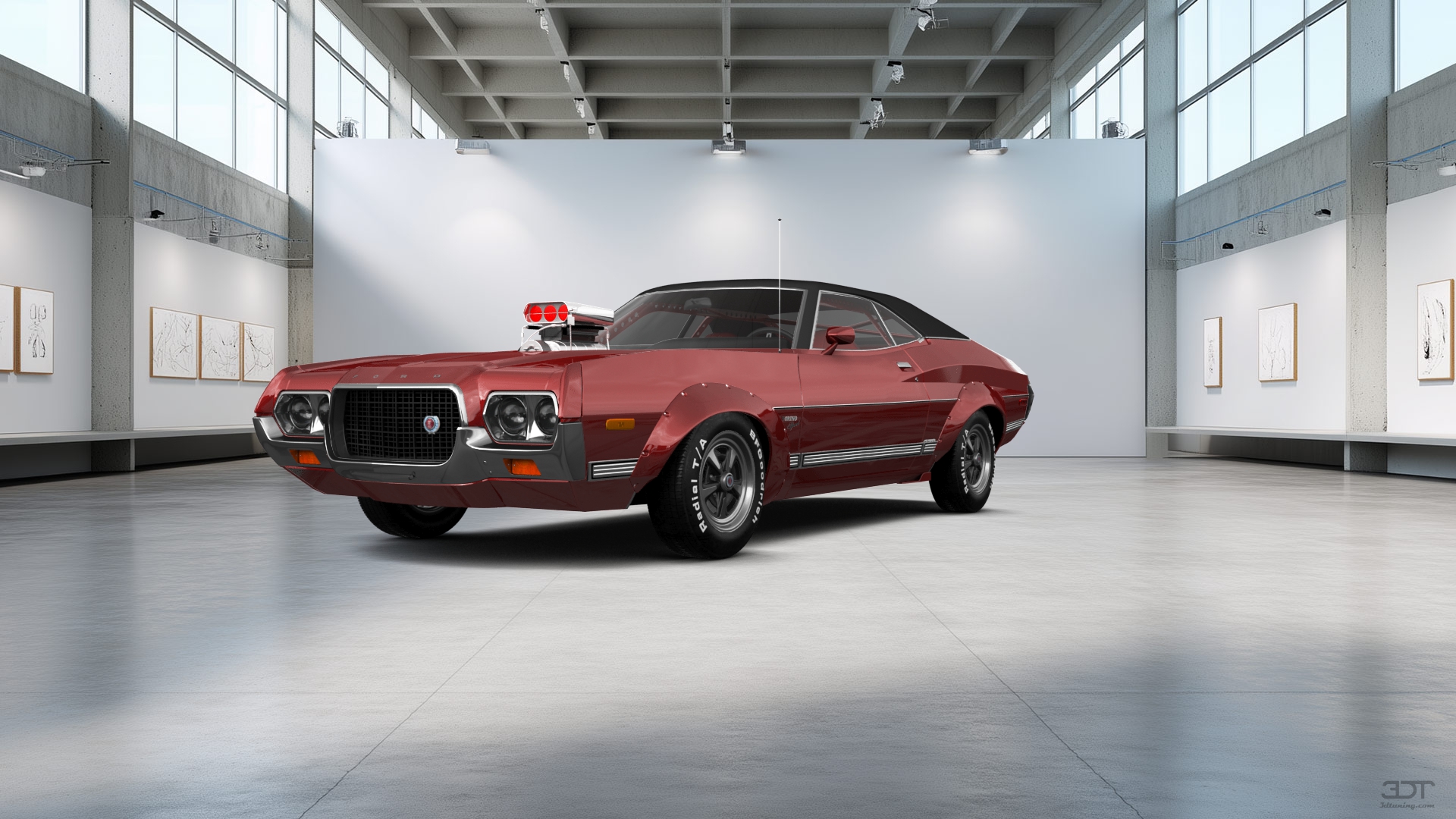 Ford Gran Torino Sport 2 Door Hardtop 1972 tuning