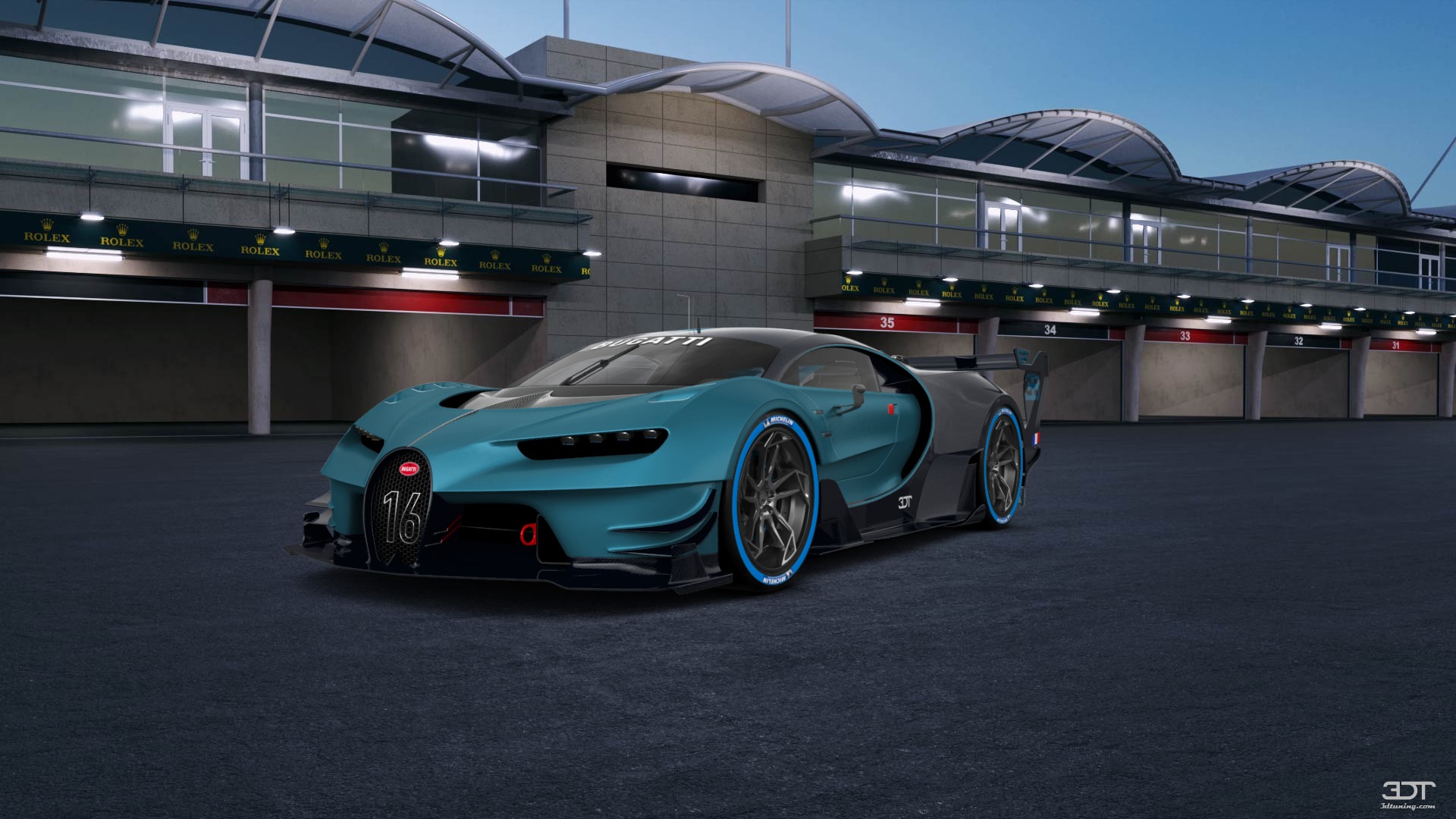 Bugatti Vision GT Supercar 2015 tuning