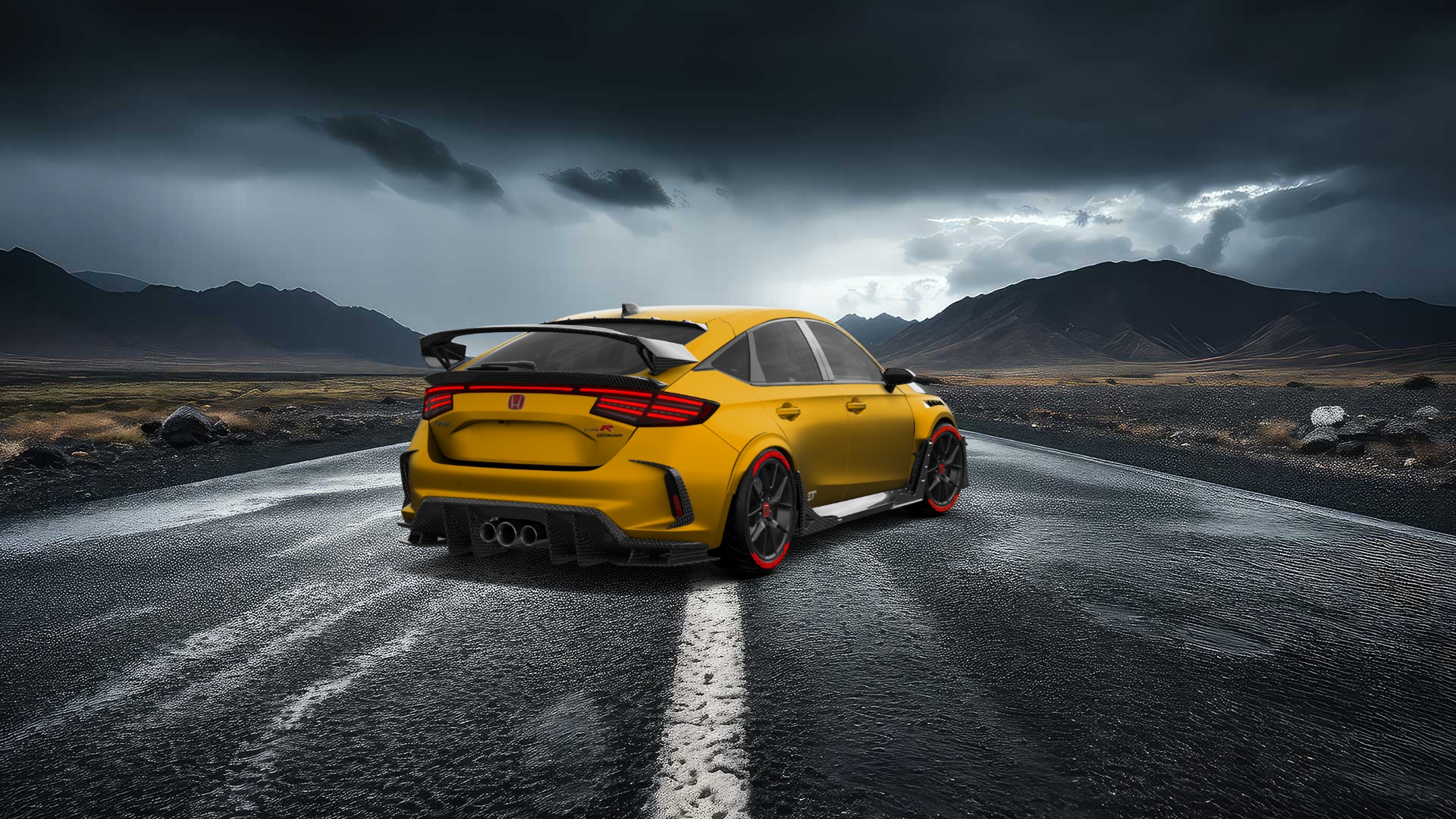 Honda Civic Type R 5 Door Liftback 2022 tuning