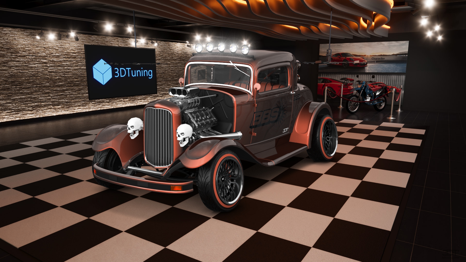 Ford Model B Deluxe 2 Door Coupe 1932