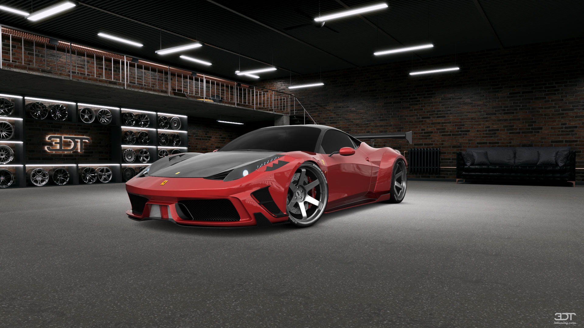 Hans Hermann T.'s 2010 Ferrari 458 Italia custom build | 3DTuning