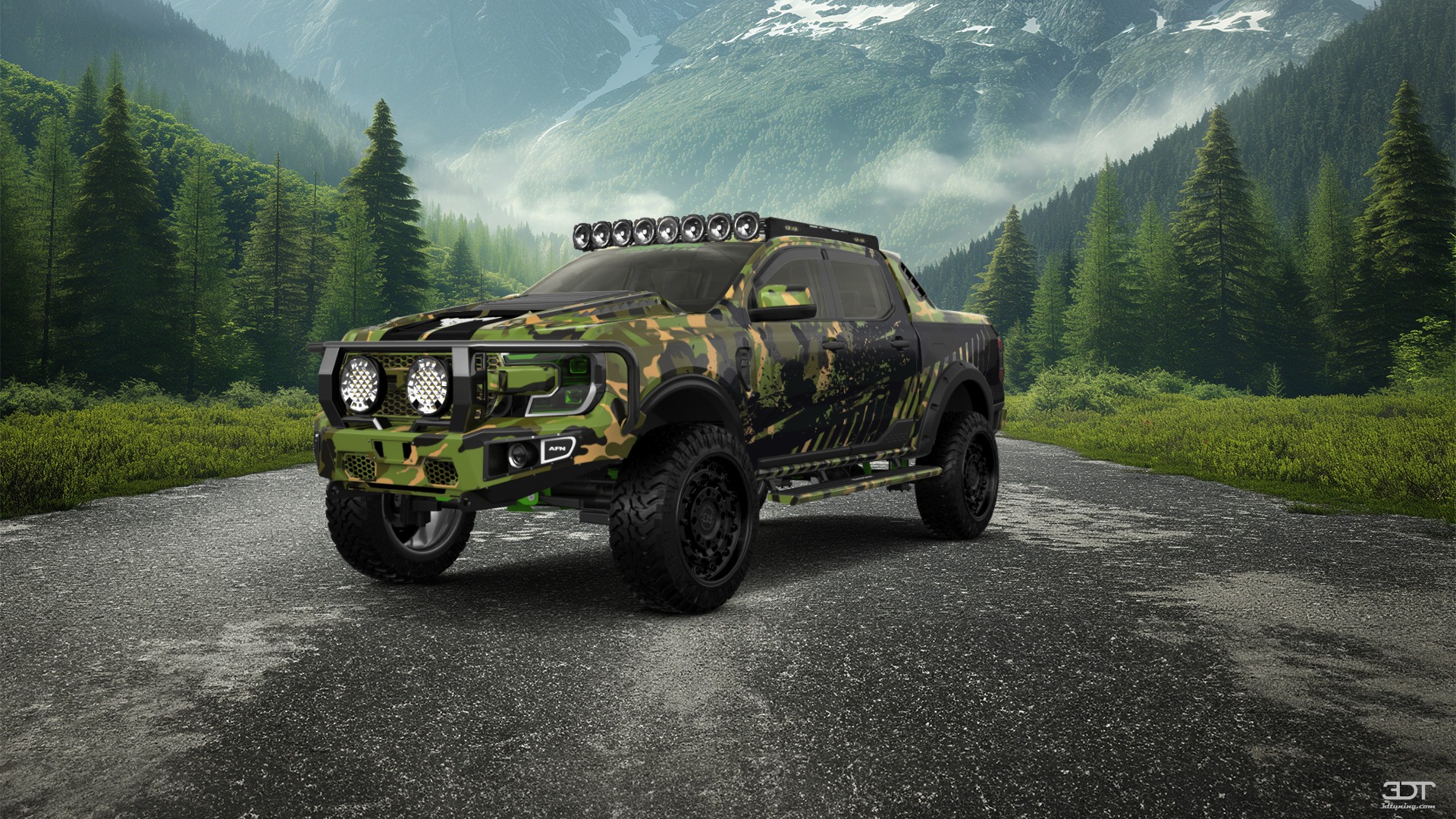 Ford Ranger 4 Door pickup truck 2022