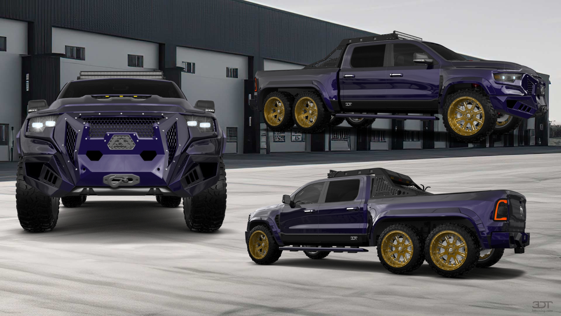 Dodge Ram Hennessey Mammoth 6X6 Truck 2021 tuning