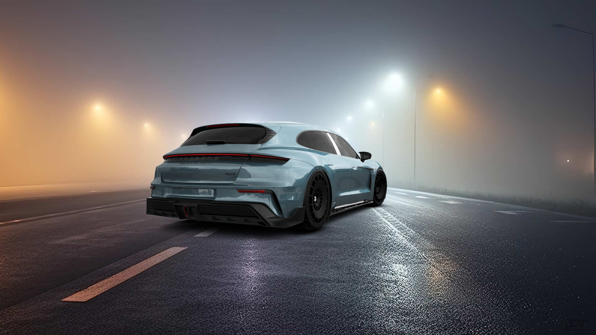 Porsche Taycan Sport Turismo Shooting Brake 2019