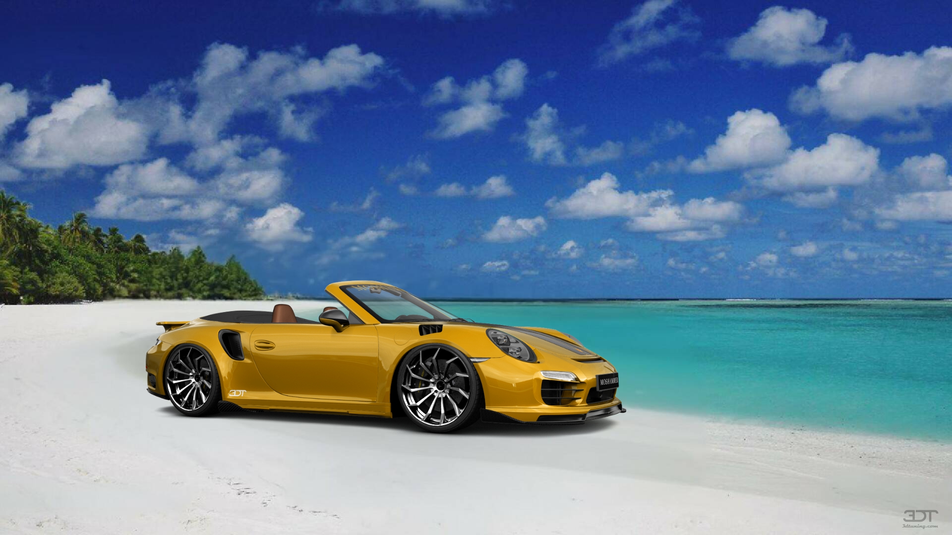 Porsche 911 Turbo S 2 Door Convertible 2014 tuning