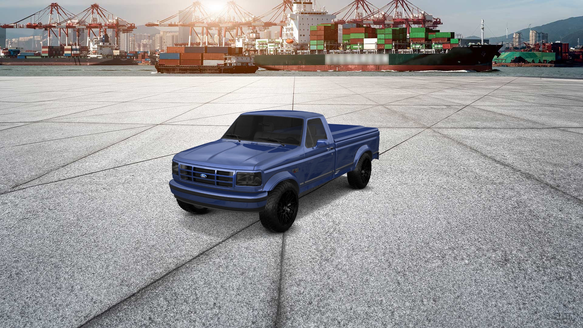 Ford F-150 Regular Cab 2 Door pickup truck 1992 tuning