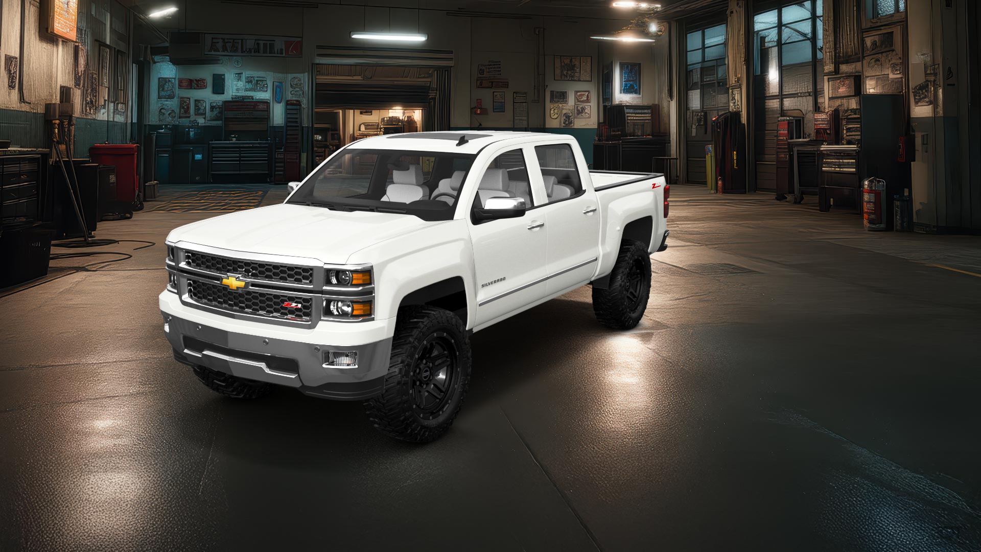 Chevrolet Silverado 1500 4 Door pickup truck 2014 tuning