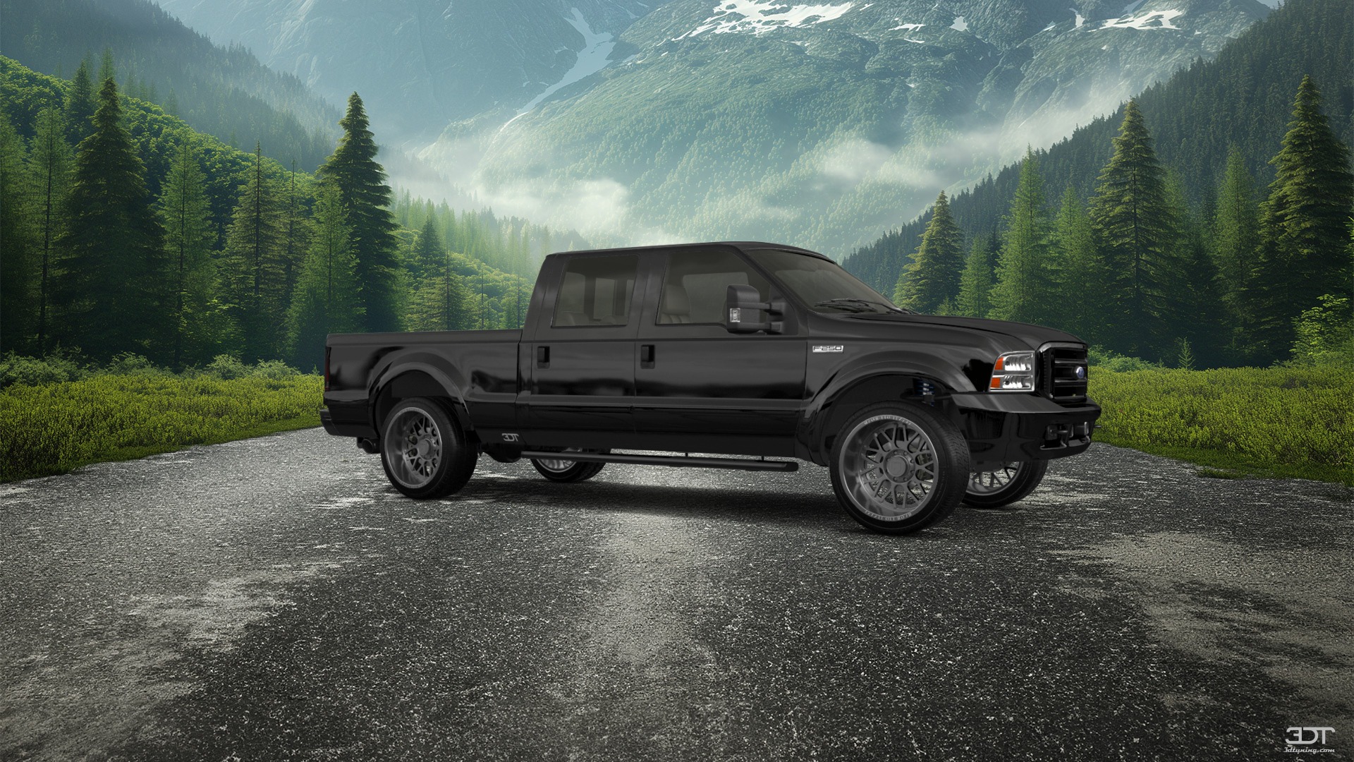 Ford F-250 Crew Cab 4 Door pickup truck 1999