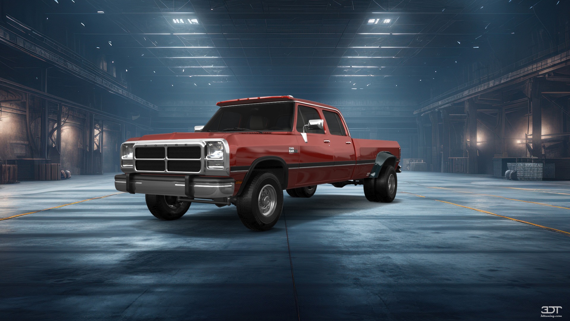 Dodge Ram 350 4 Door pickup truck 1991 tuning