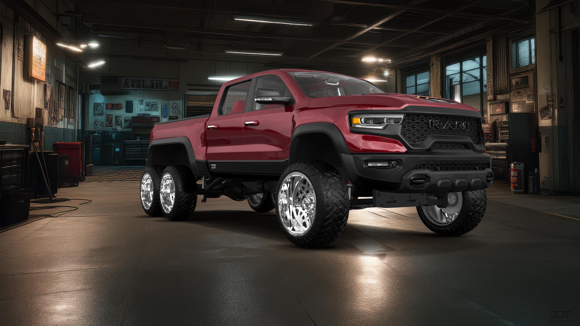Dodge Ram Hennessey Mammoth 6X6 Truck 2021 tuning
