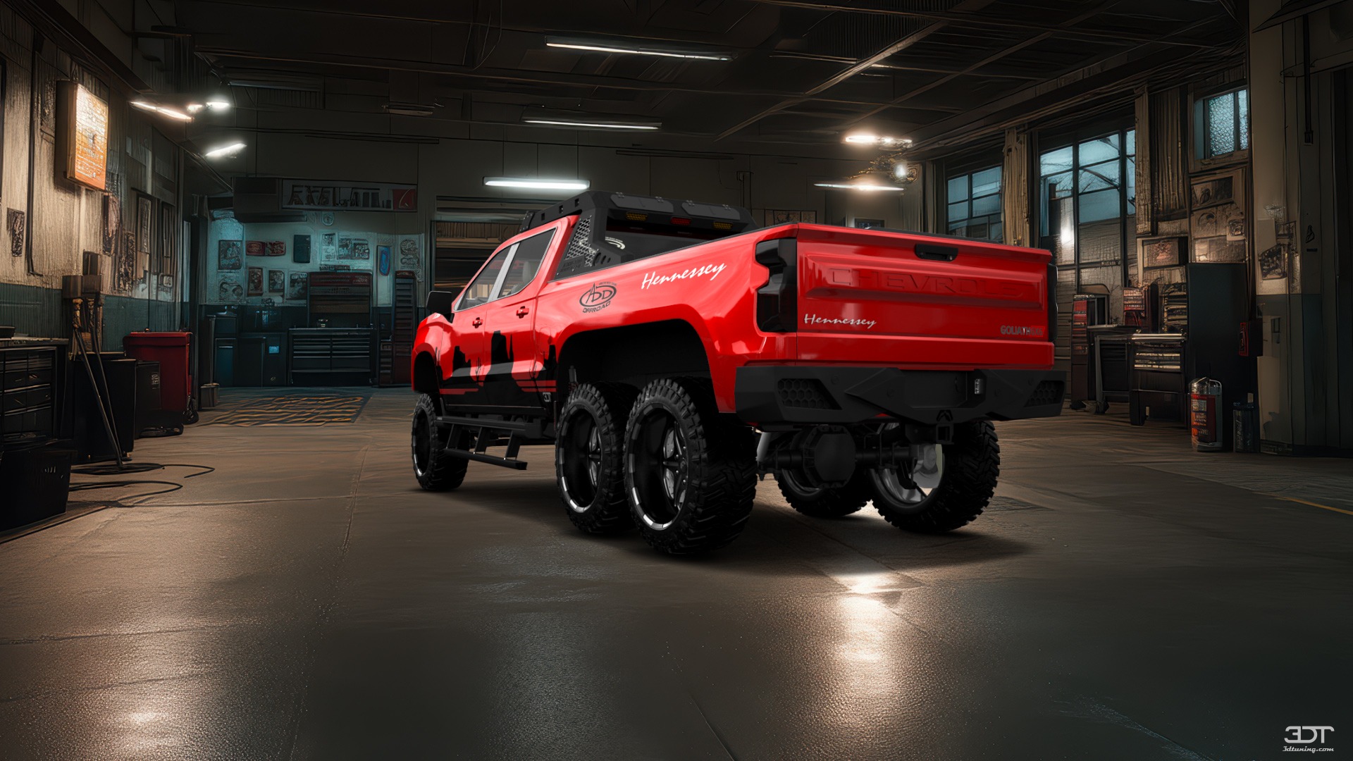 Chevrolet Silverado Hennessey Goliath 6X6 Truck 2020 tuning