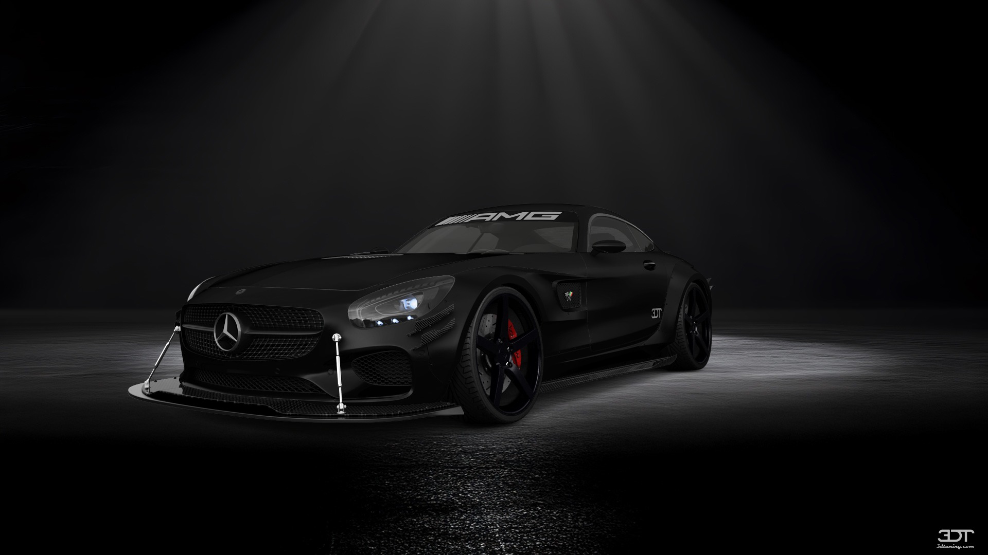 Mercedes AMG GT 2 door fastback coupe 2016 tuning