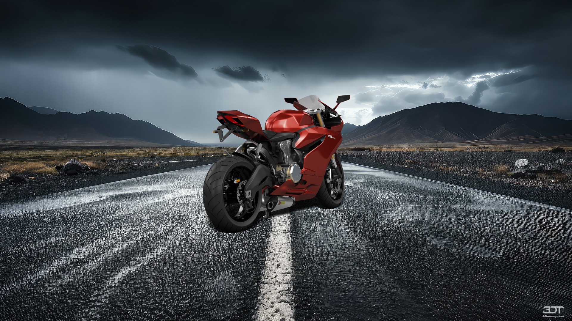 Ducati 899 Panigale Sport Bike 2015 Images