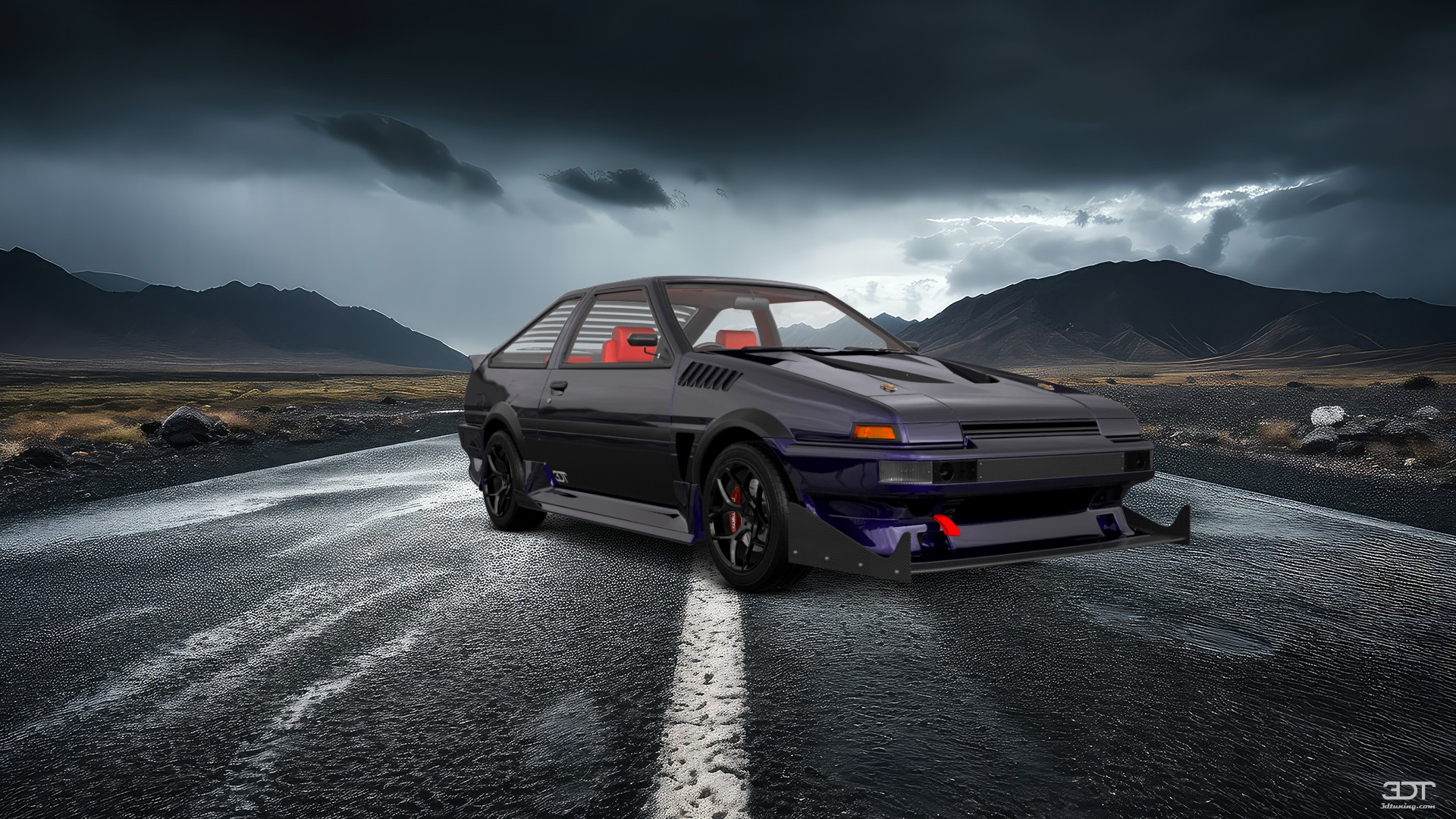 Toyota AE86 3 Door Hatchback 1985 Images