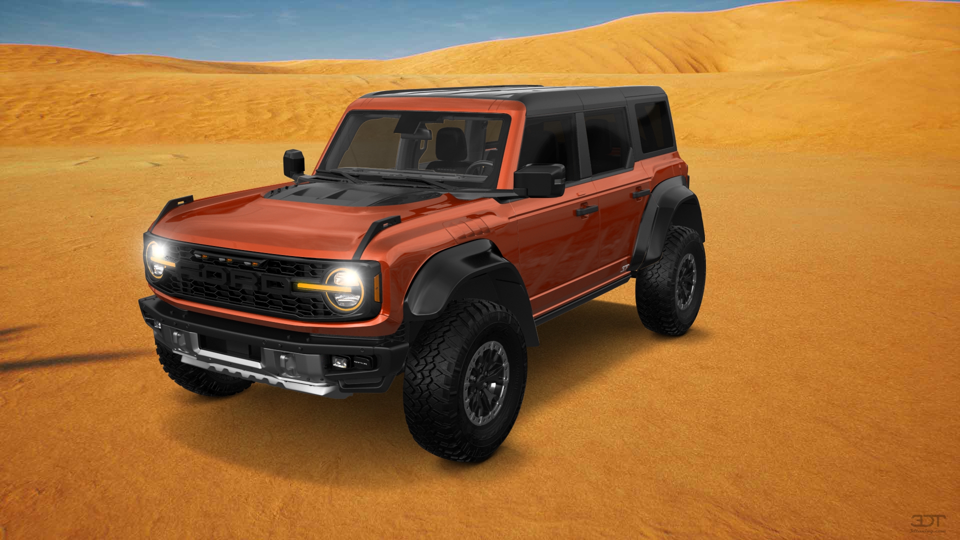 Ford Bronco Raptor 4 Door pickup truck 2022 tuning