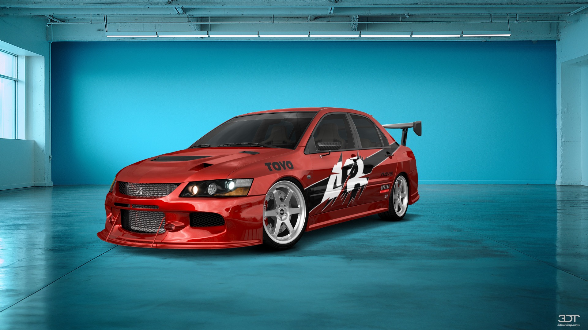 Mitsubishi Lancer Evo IX 4 Door Saloon 2005 tuning