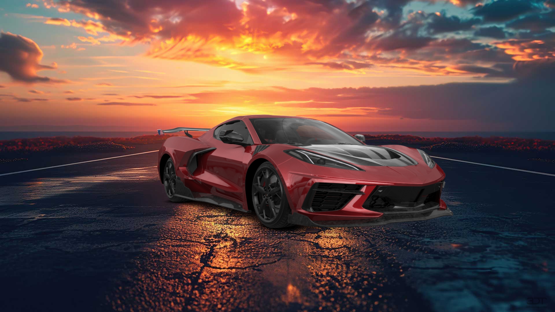 Chevrolet Corvette 2 door targa top 2020