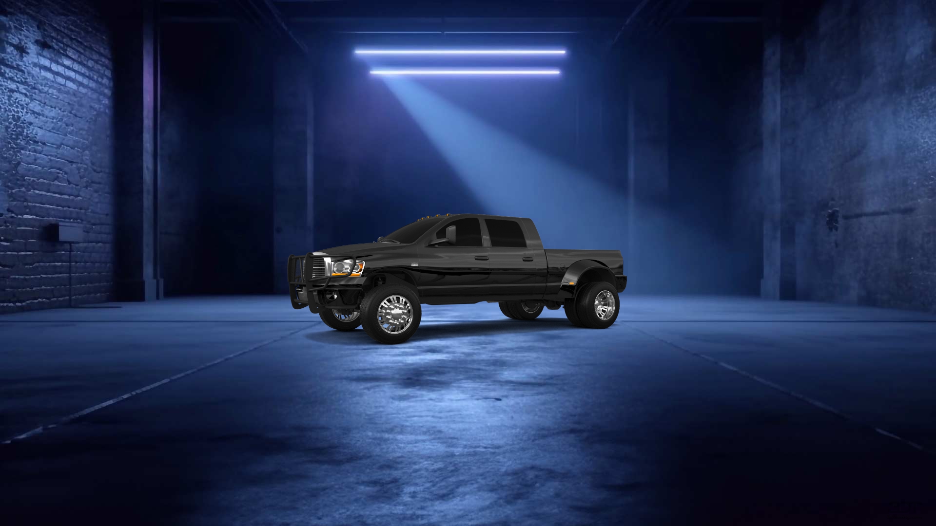 Dodge Ram 3500 Dually 4 Door pickup truck 2007