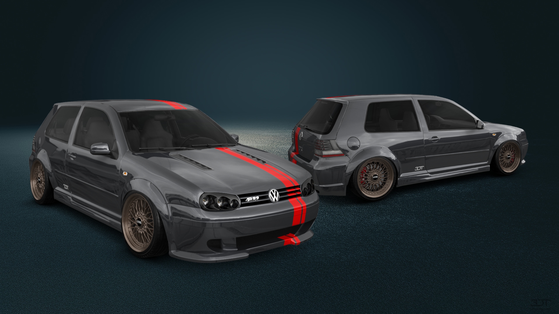 Volkswagen Golf 4 (mk4) 3 Door Hatchback 1997 tuning
