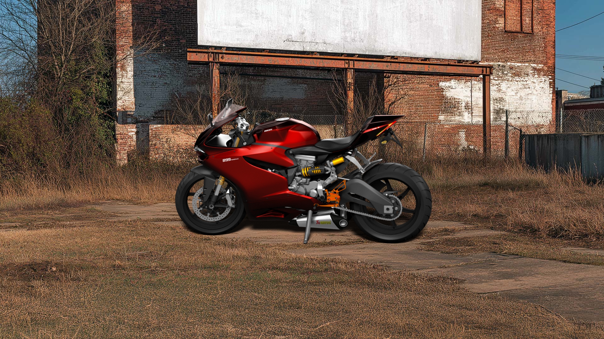 Ducati 899 Panigale Sport Bike 2015 tuning