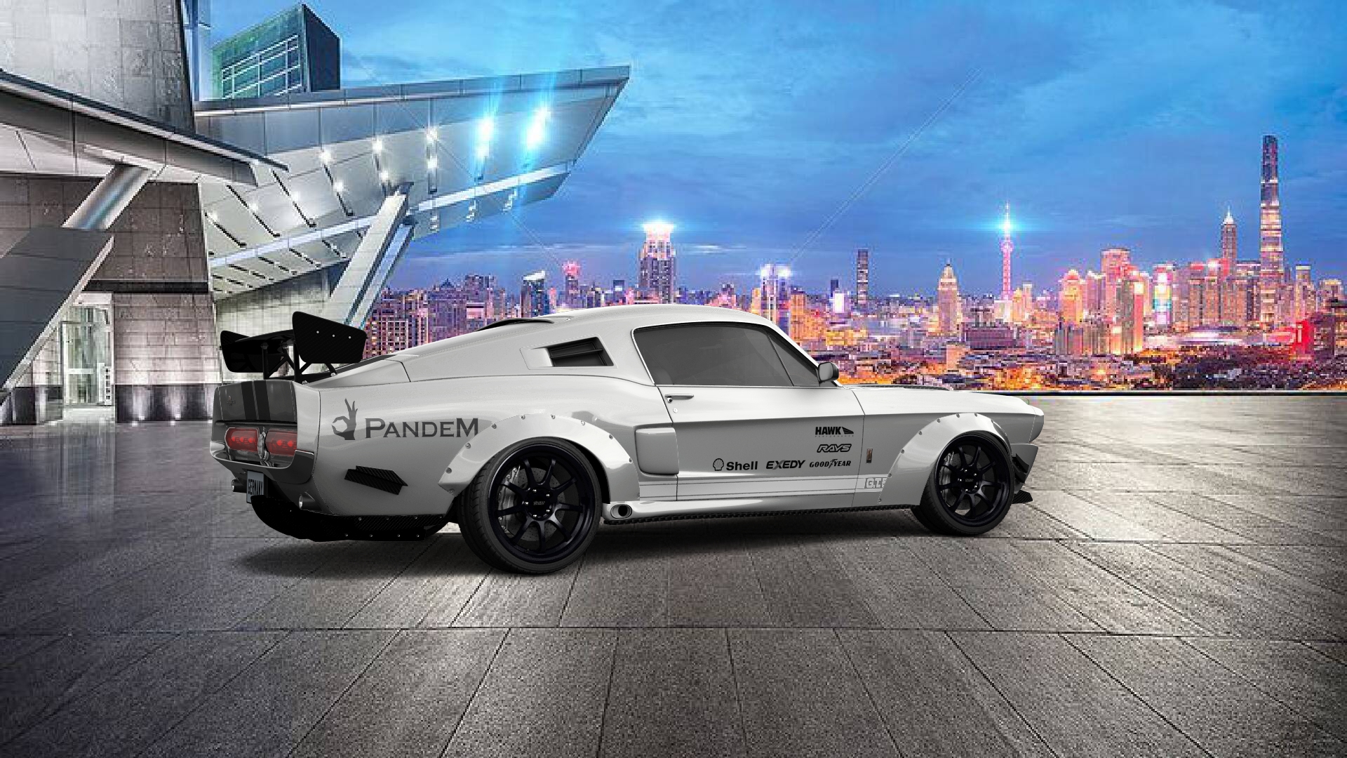 Mustang GT500 2 Door Coupe 1968 tuning