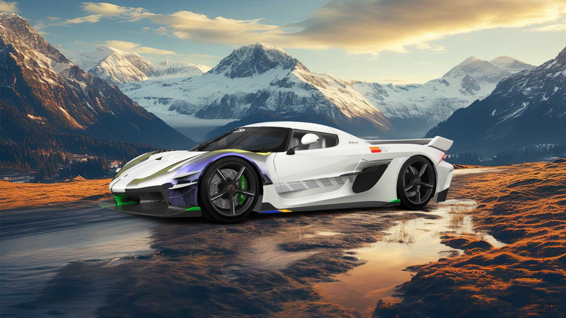 Koenigsegg Jesko 2 door targa top 2020