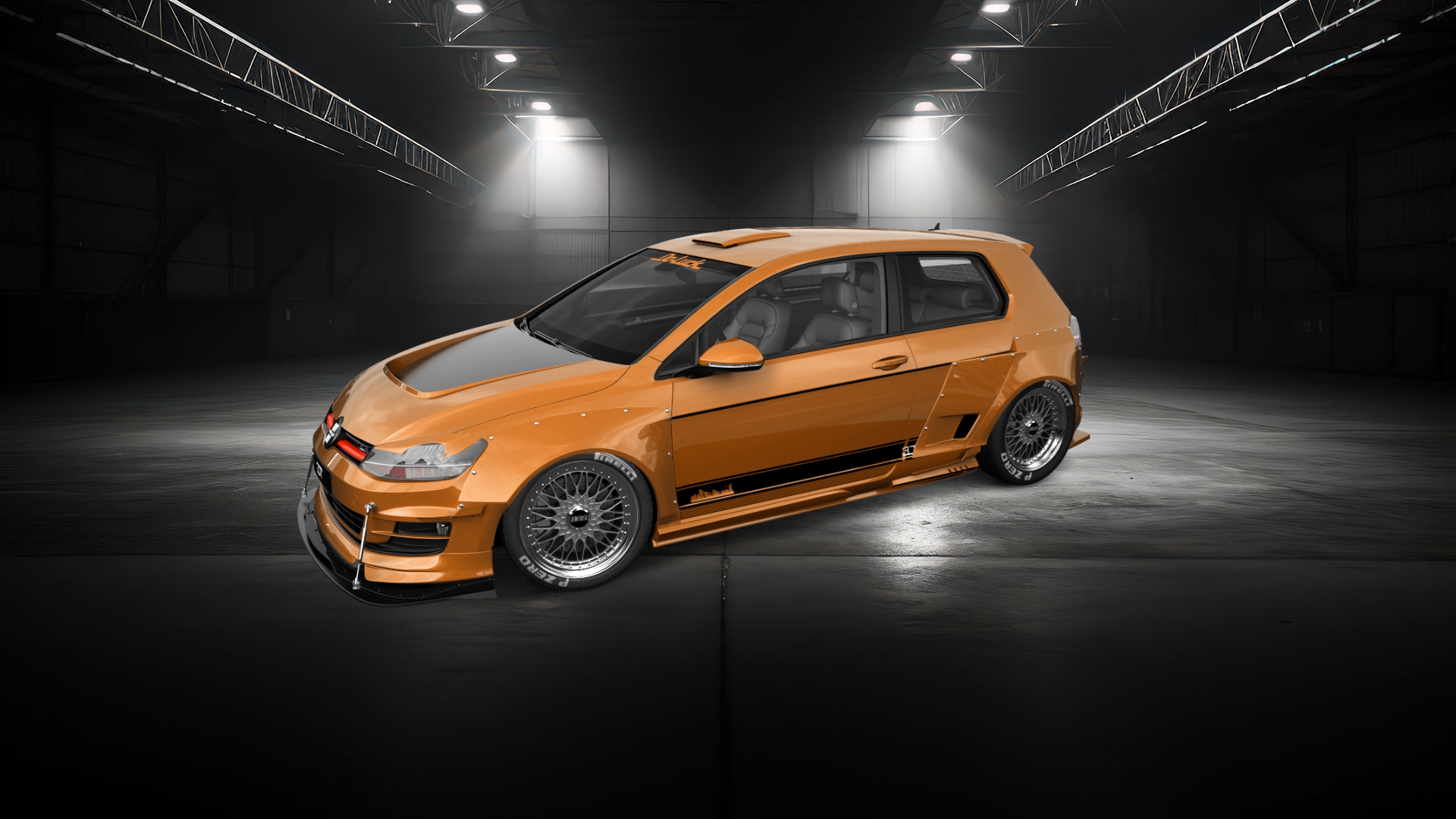 Volkswagen Golf 7 3 Door Hatchback 2013 tuning