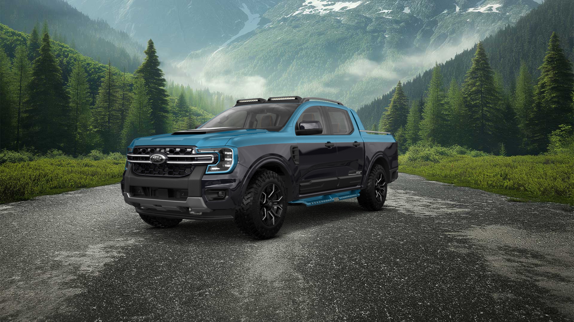 Ford Ranger 4 Door pickup truck 2022