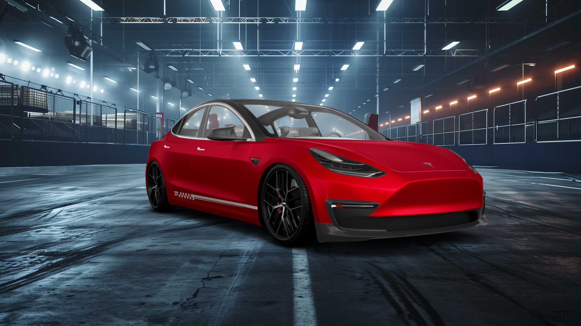 Tesla Model 3 4 Door Saloon 2017 tuning