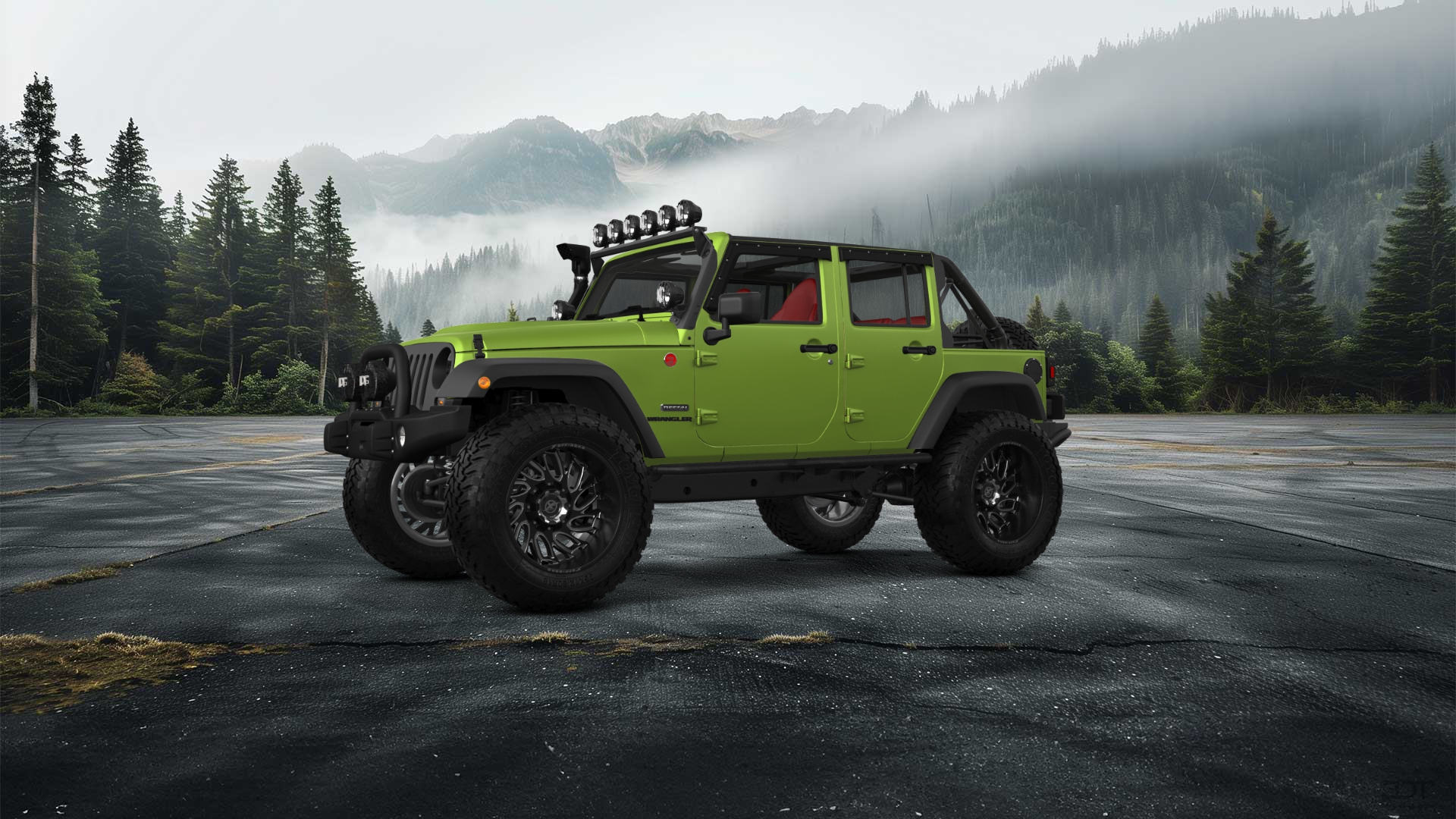 Jeep Wrangler Unlimited JK Rubicon Recon 4 Door SUV 2017 tuning