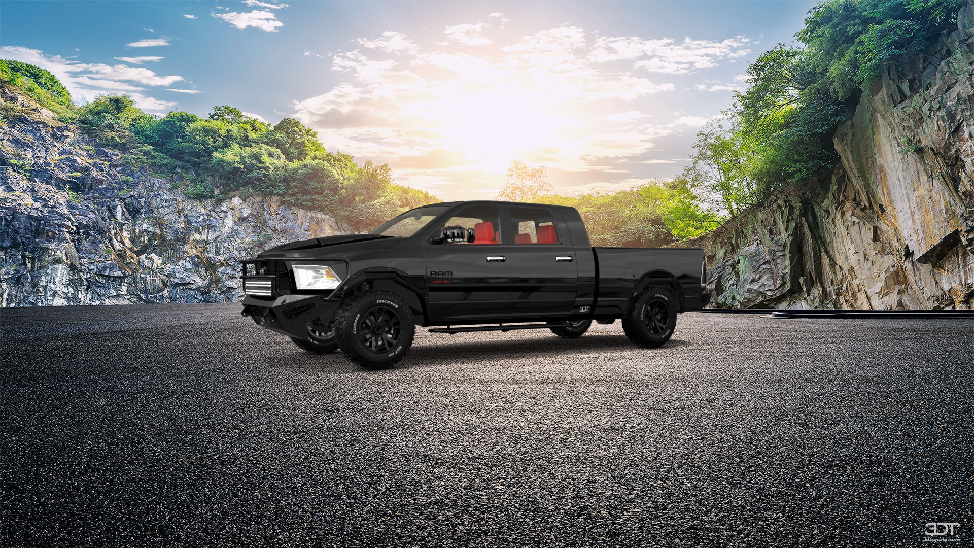 Dodge Ram 2500 Mega Cab 6.4 ft box 4 Door pickup truck 2010 tuning