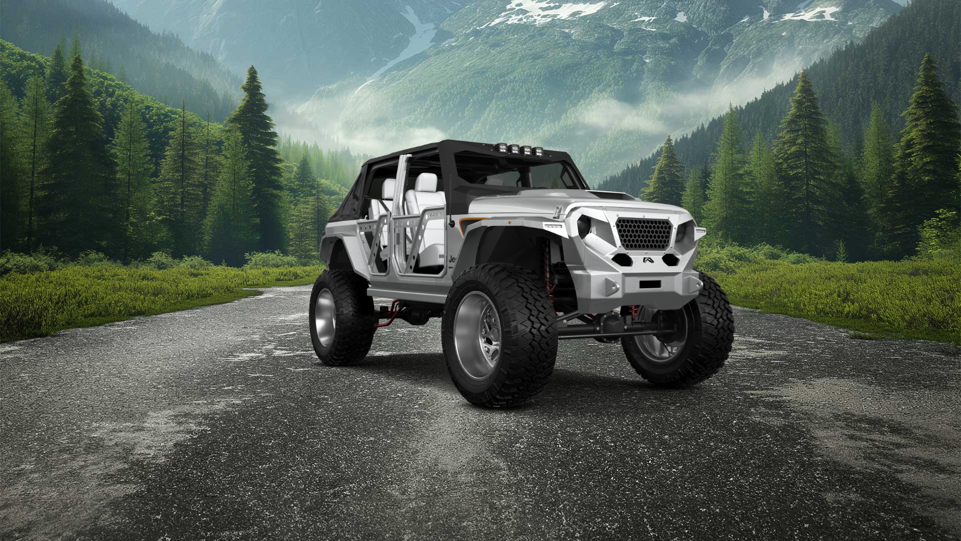 Jeep Wrangler JL 4 Door SUV 2024 tuning