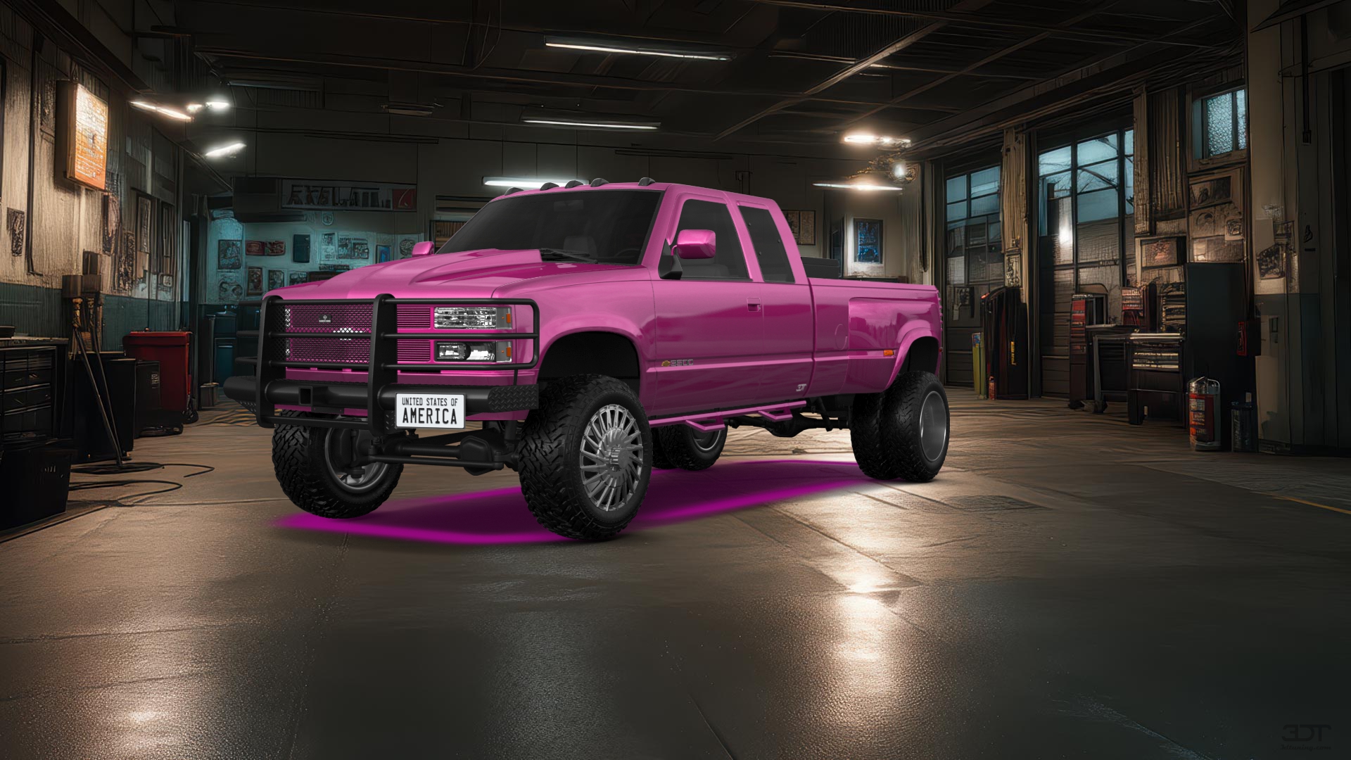 Chevrolet K3500 Extended Cab Pickup Truck 1988 tuning