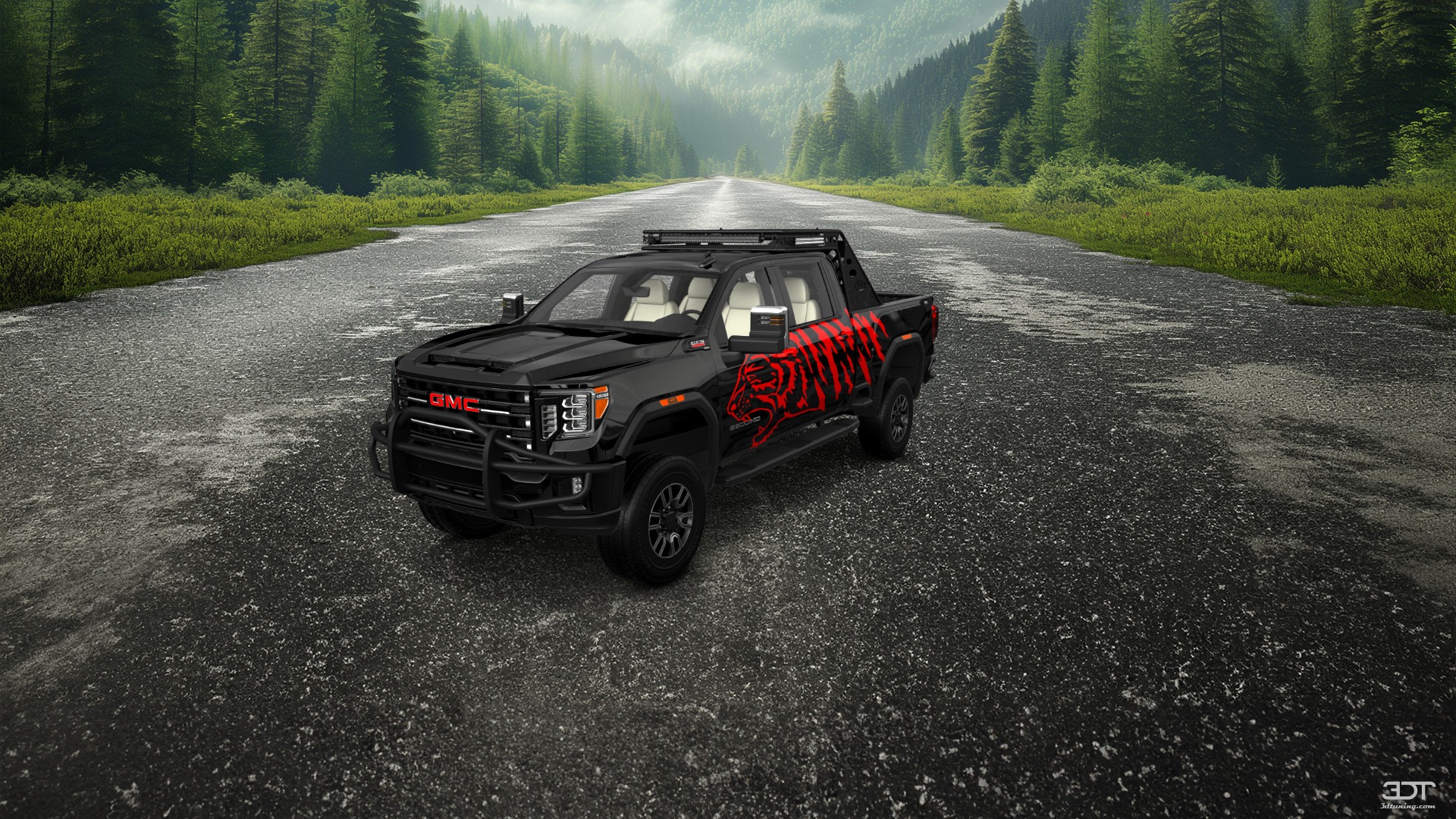 GMC Sierra 2500 HD 4 Door pickup truck 2020 tuning