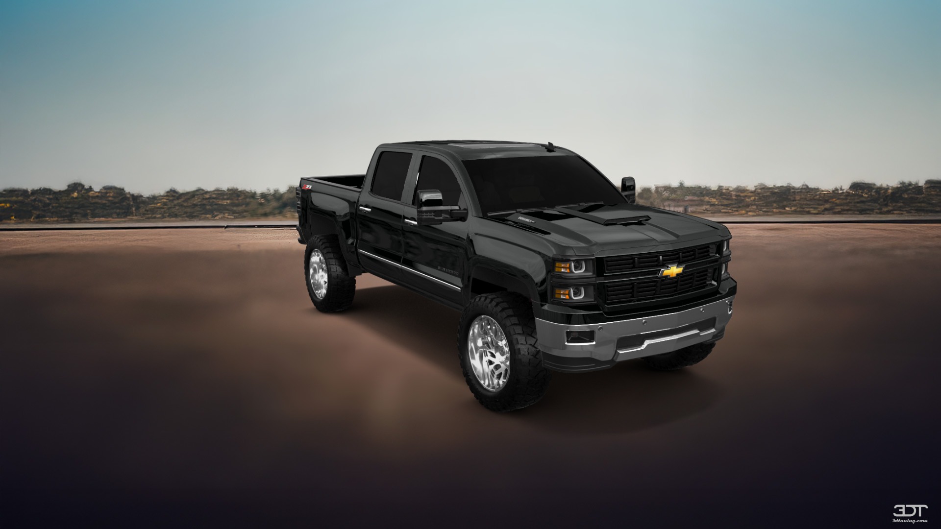 Chevrolet Silverado 1500 4 Door pickup truck 2014 tuning