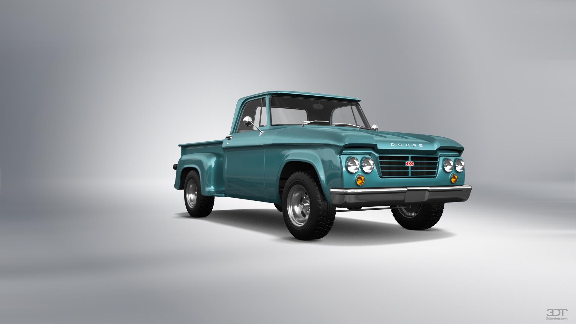 Dodge D-100 Stepside 2 Door pickup truck 1961
